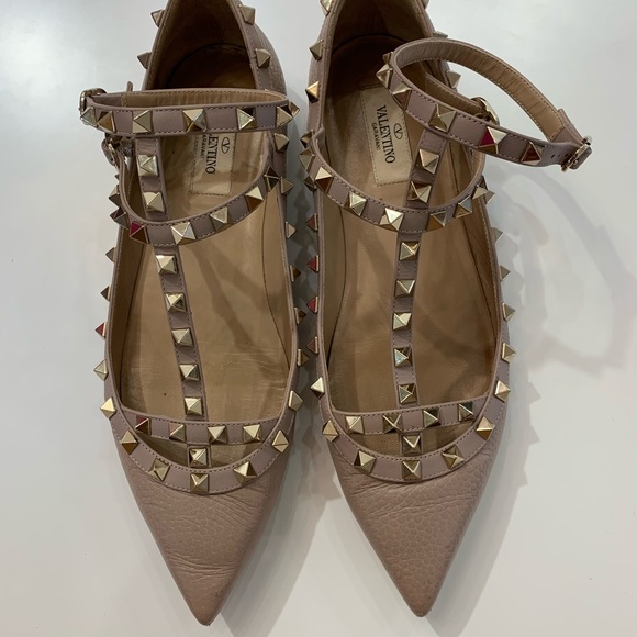 VALENTINO ROCKSTUD BALLET FLAT - Picture 2 of 8